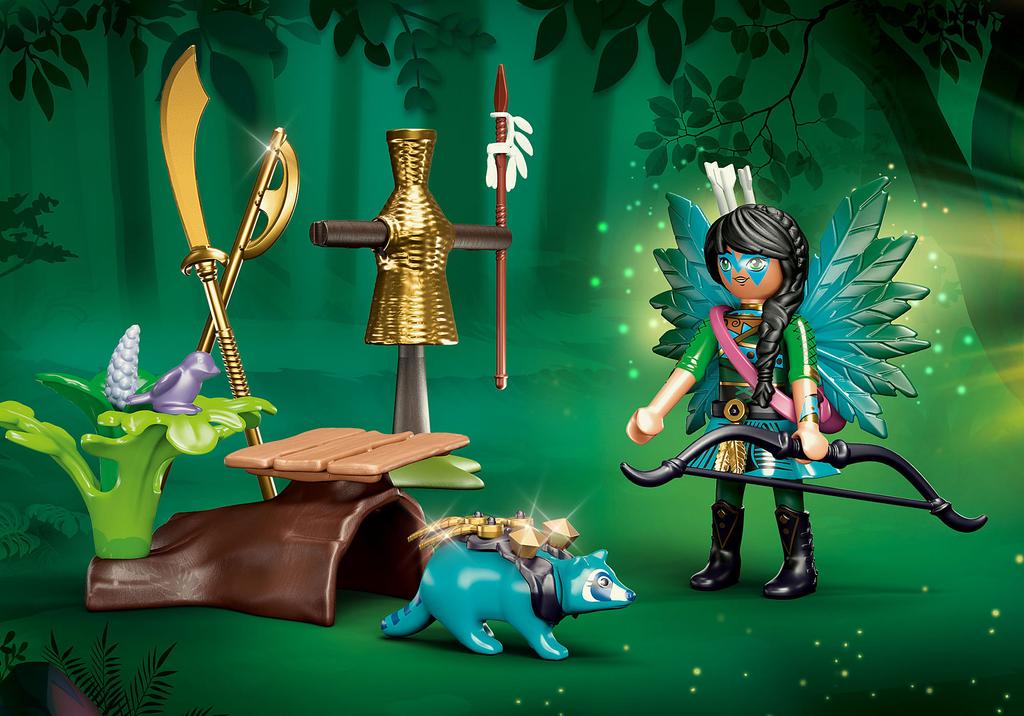 Playmobil 70905 Starter Pack Fairy With Raccoon