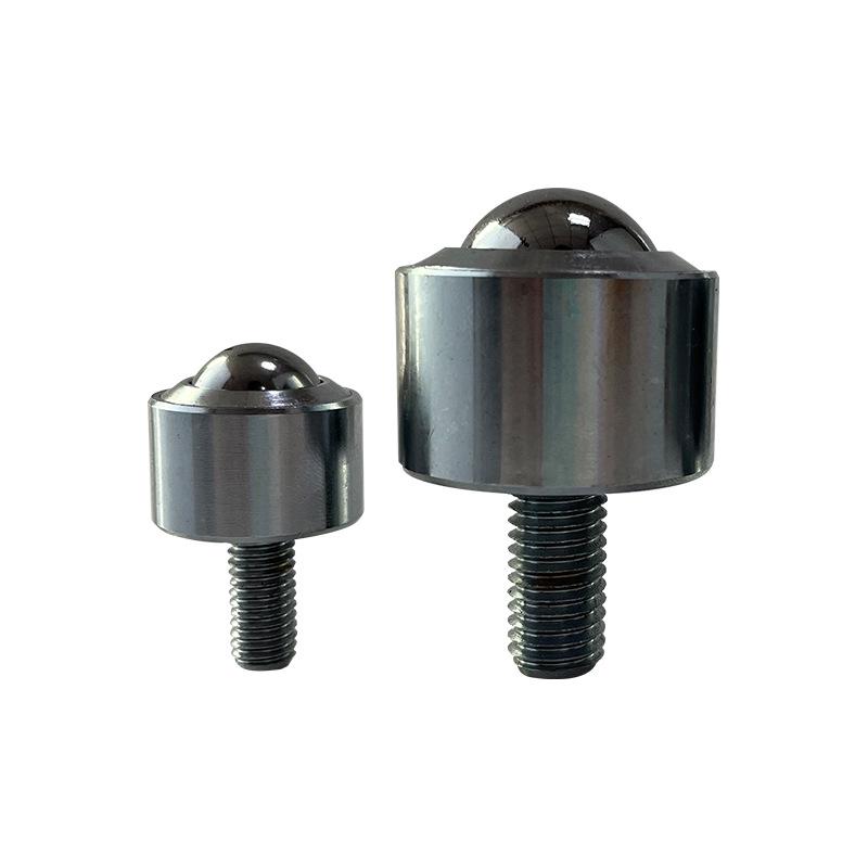 Heavy Duty Universal Cylindrical Ball Roller Wheel with Stem and Screw