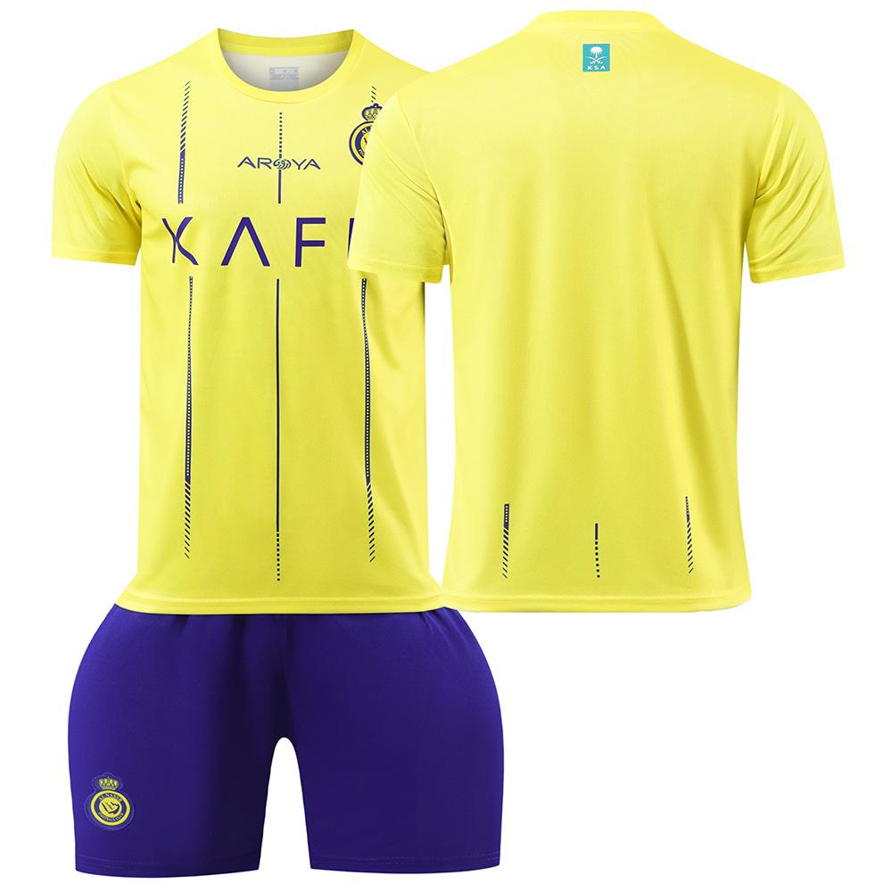 Al Nassr 2023/24 Ronaldo Nu. 7 & Mané Nu. Set 10 tricouri pentru adulți și copii