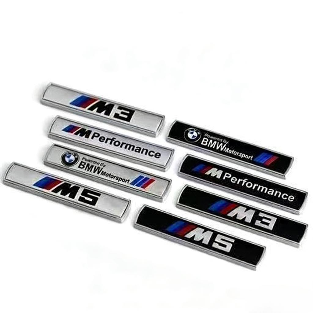kfwhl7 Suitable for BMW 3/5Series refitted Luxury Sport Performance alpina mini car body fender side-marked metal badge car accessories