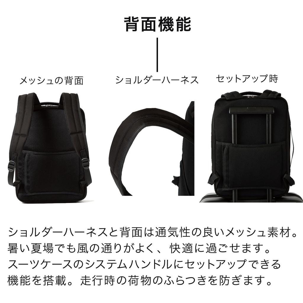 Ace Vitara CB Business Rugzak, geschikt voor een 13,3-inch laptop en gemaakt van duurzaam Cordura nylon. Het is geschikt voor A4-documenten, heeft een inhoud van 15 liter en is