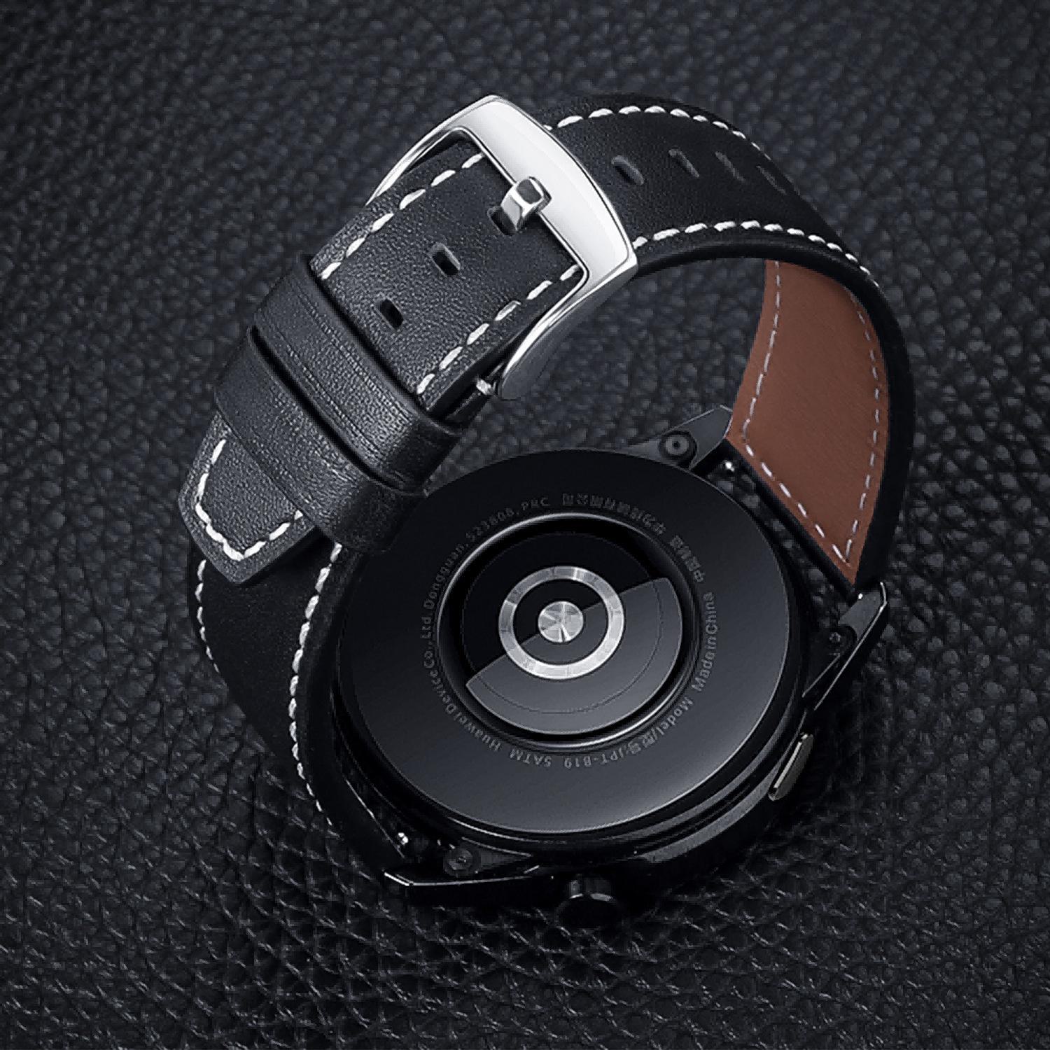 

Ремешок для смарт-часов Huawei Watch GT3 Pro — легко снимается Black buckle чёрный