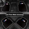 ZLK17 4PCS Car Diatom Mud Foot Pad Automotive Carpet Anti Fouling Floor Mat For BMW M Emblem M1 M2 M3 M5 X1 X3 X5 X6 E46 E39 E36 E60