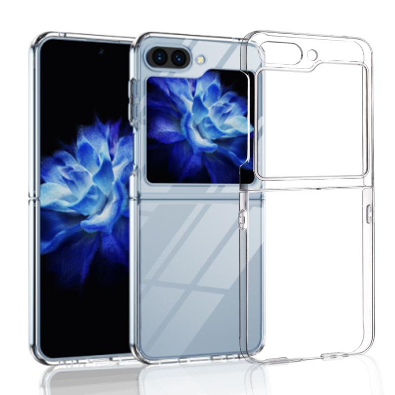 

Ультратонкий тонкий прозрачный кристаллический жесткий чехол для телефона из ПК для Samsung Galaxy Z Flip 5/4/3 5G A52 A53 A24 A34 A54 5G S20 S21 FE S22 S23 Samsung Z Flip 5