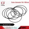 Nitrilgummi O-Ring, AD: 145-190mm, 3mm Dick, Verschleiß- und Druckbeständig