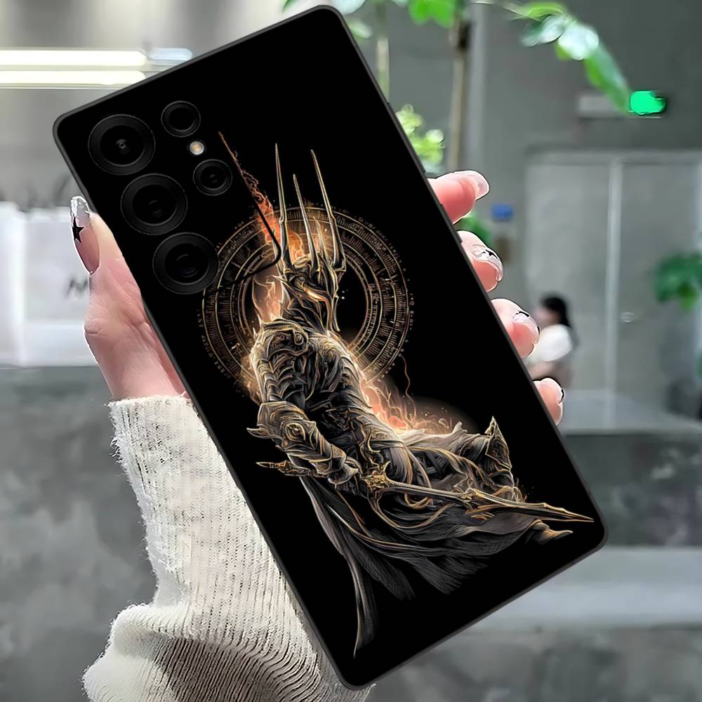 

The Lord Of The R-Rings Map Phone Case For Samsung S 20 21 22 23 Lite Plus Ultra Clear Mobile Cover Funda Samsung S20 5G