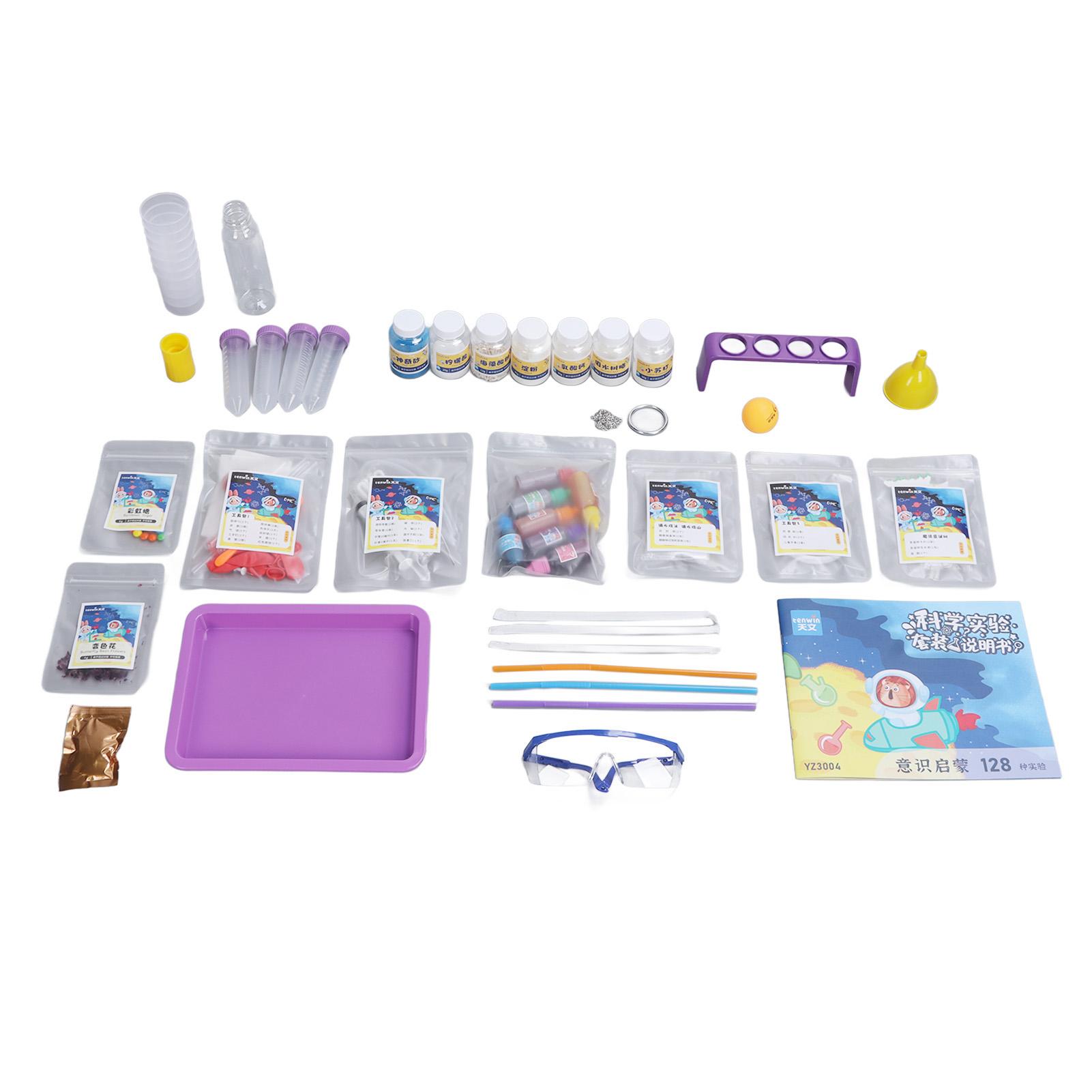 Kids Science Kit Children s Awareness Enlightenment Science Experiment Set Picture Book Video Dual Teaching
