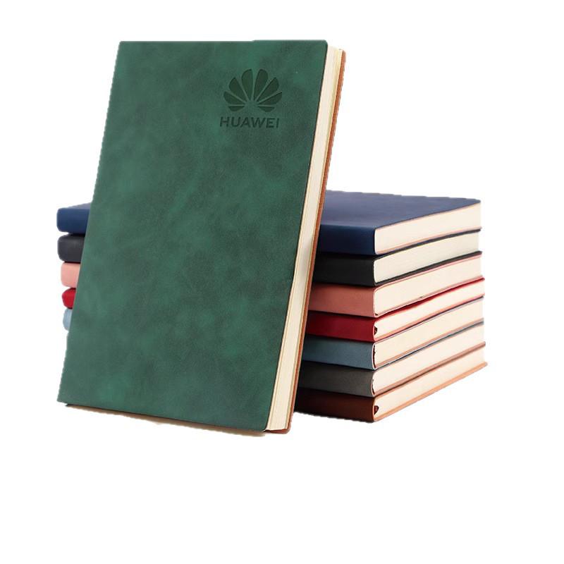 Multi-Size Soft Leather Notebook with Logo Printing - Mini Pocket Memo Pad