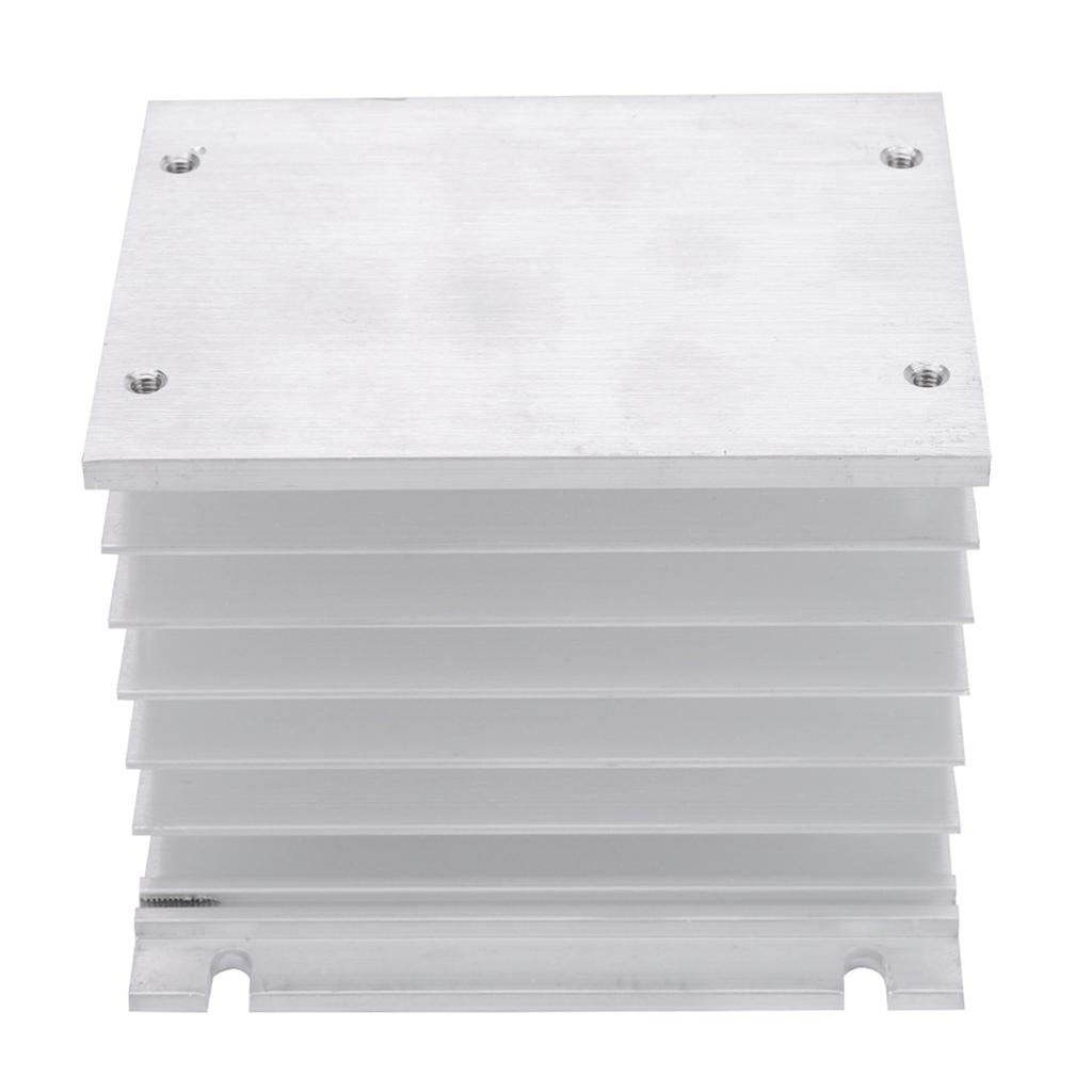 Three Phase Aluminum Alloy Heat Sink SSR Dissipation Solid State Relay Heatsink
