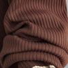 Fall Winter Lazy Wind Loose High Collar Pulllover Sweater Suit Women's Stripe Long Sleeve Knit Wide Leg Pants Two Piece Set