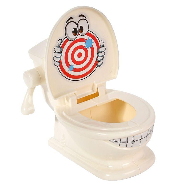 Children's Educational Prank Toy: Cross-border Projection Toilet Ejection Simulator