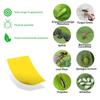 20Pcs Strong Fly Traps Bugs Sticky Board Dual-Sided Catching Aphid Insect Pest Control Whitefly Thrip Leafminer Glue Sticker
