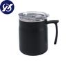 Travel Coffee Mug, Water Cups With Leak Proof Flip Cover, Handle, Double Layer Vacuum, Stainless