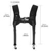 Adjustable Two Camera Shoulder Straps Harness for DSLR SLR Cameras Quick Release Mechanism with Safety Tethers