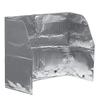 120x50cm Kitchen Stove Oil Splash Screen Cover Aluminum Foil Anti Splatter Guard Tools Frying Pan Oil Shield Splash Protection