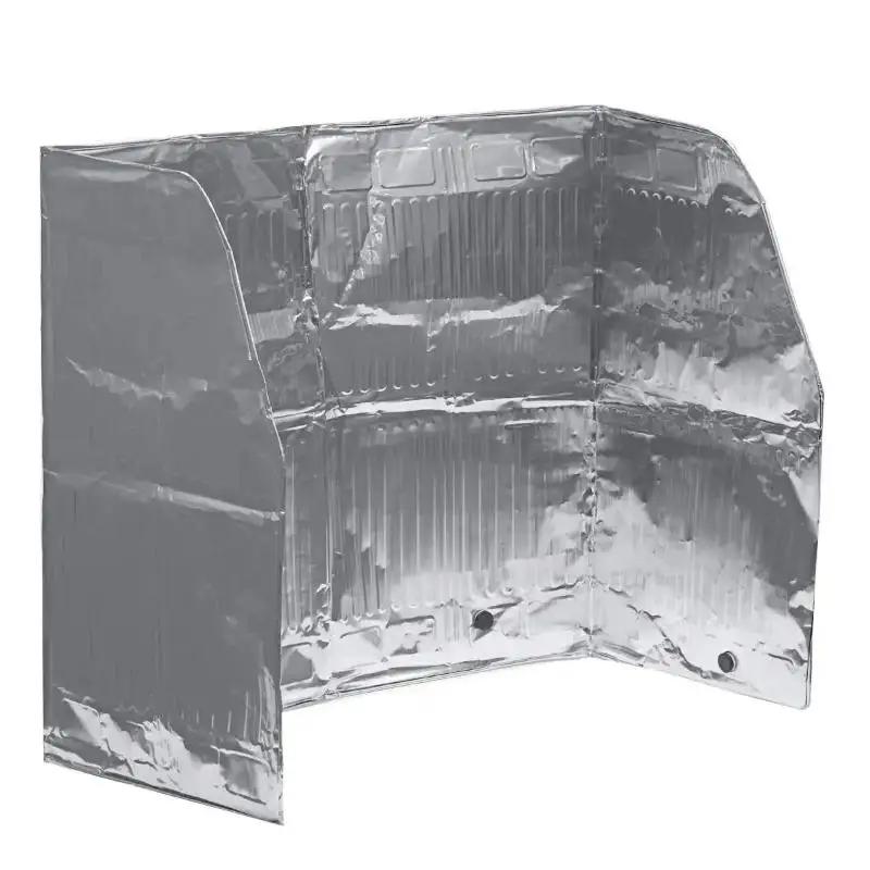 120x50cm Kitchen Stove Oil Splash Screen Cover Aluminum Foil Anti Splatter Guard Tools Frying Pan Oil Shield Splash Protection