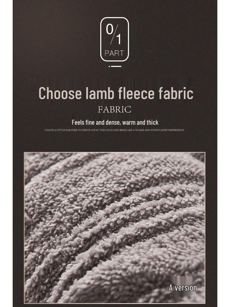 Enhanced Lambswool Mattress Topper for Double Bed - Thick Tatami Protector (1.5m x 1.8m)