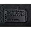 LOEWE Excellent condition 24 year satin calfskin crossbody camera bag mini Shoulder bag Black / SV HardwareUsed