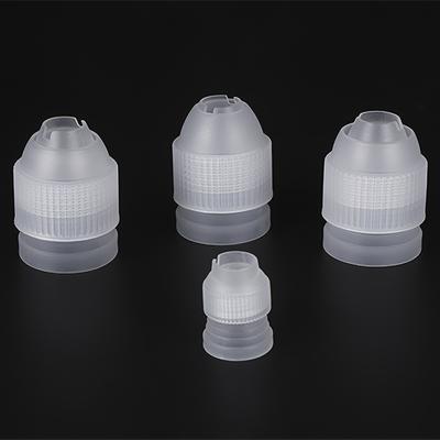 4pcs Convenient Baking Tools Set - Includes Small and Large Plastic Adapters, Mounting Bags, Cream Mounting Nozzles,