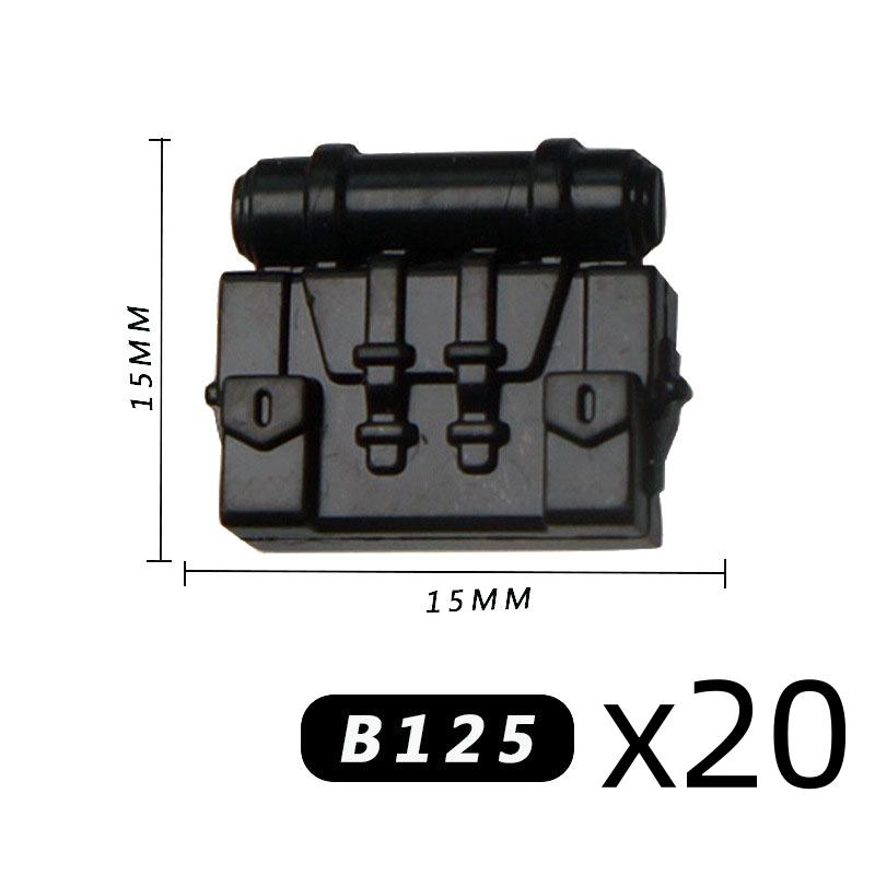 Blocchi da Costruzione Armi da Guerra Militari Medievali Accessori Personaggi Film Pistola Ascia Casco Cappello Zaino Corazza Gilet Mini Giocattolo Regalo K024