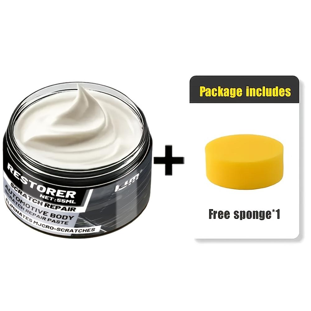 

Nano Smooth Car Scratch Repair Wax Kit – Swirl Remover & Polishing Compound – Compatible with All Paint Colors – Restore Shine &