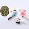 3pcs Plush Catnip Bird Cat Toy Cartoon Parrot Cats Kitten Scratch Chew Pet Toy