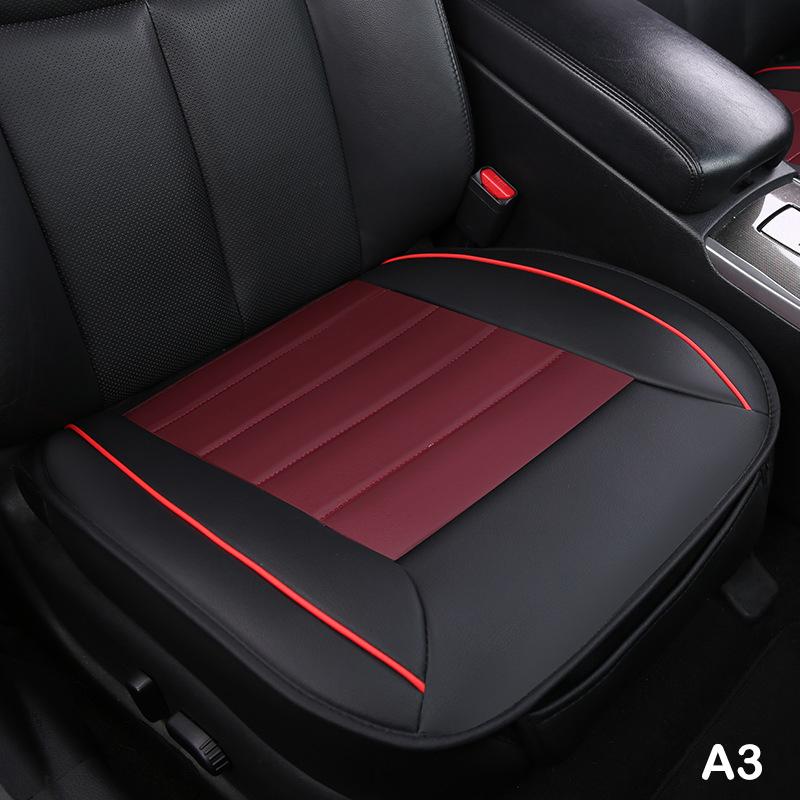 Car Seat Cushion Multi-Color With No Backrest Breathable Pu Single Seat Cushion