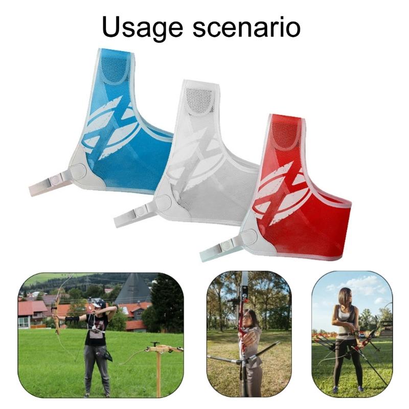Outdoor Sports Hunting Chest Protector Replacement Adjustable Archer Chest Guard Chest Guard for Men and Women