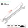 High Hardness Metric Mirror Finish Multi-Size Double-Ended Open-End Wrench