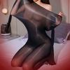 Womens Seamless Chest Shiny FullBody BodyStockings Long Sleeve Tight Pantyhose Bodysuit Breathable Leotard Sex Shop Lingerie