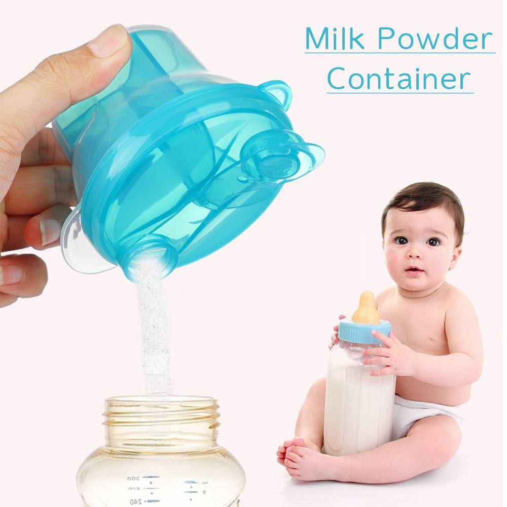 Travel Baby Care Portable Food storage Formula Dispenser Milk Powder Container Feeding Box