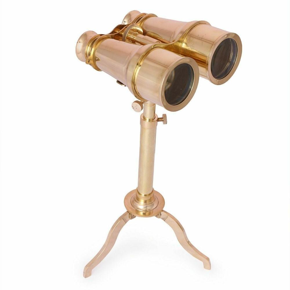 

Латунный телескоп с деревянной подставкой-штативом в морском стиле, винтажный декор для стола M аэро