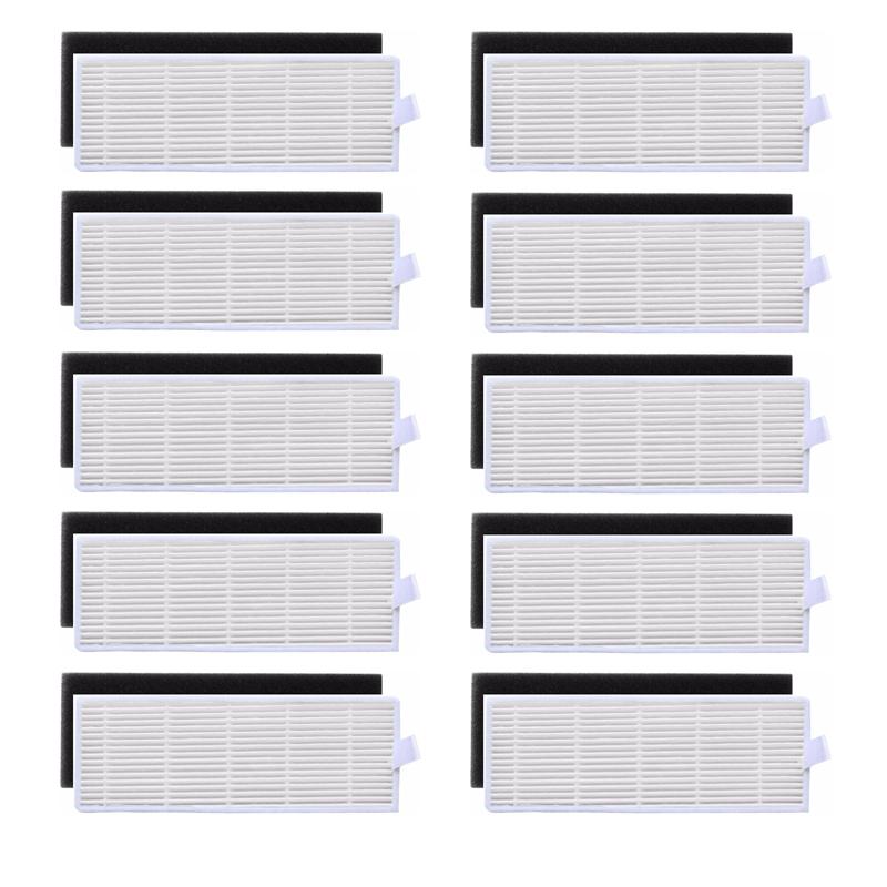 Seitenbürste HEPA-Filter Wischlappen Lappen für Osoji Dojosan 950 990 680 870 Ilife A6 A8 Staubsaugerteile Bürsten Reinigungsmopp