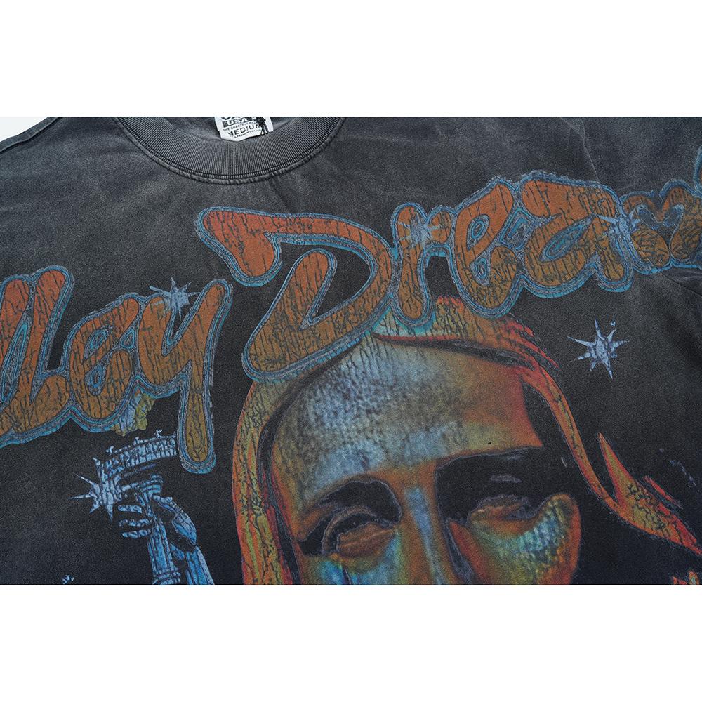 V529 Vale Forever Valley Sport GODS CITY TEE Summer Street Trendy T-shirt