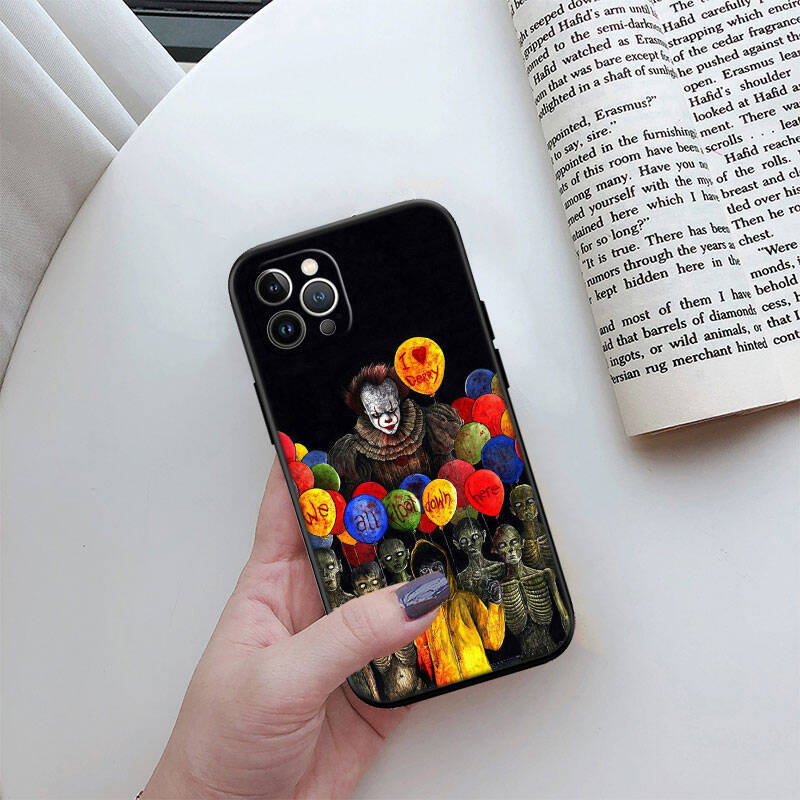 MH72 It Clown Phone Shell Case for Redmi Note 12 12S 12C 13 13C 13R 14 14S 14R 14C Pro Max Plus A3 A3X A4 A5 11A 13X