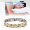 Men Titanium Steel Chain Magnets Magnetic Health Care Bracelet Jewelry Gift