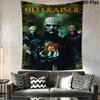 Horror Icons Tapestry Tapestry Wallmounted Background Cloth Homestay Soft Decoration Tapestry Home Decor Background Wall Hanging Cloth