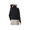 Under Armour Solid Color 1/2 Zip Training Hoodie Women hoodies Black 1379882-001