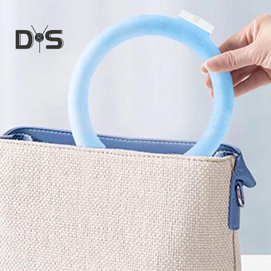 Sommer-Halskühlschlauch, tragbarer Halskühler, leichter, wiederverwendbarer Eiskältering, Outdoor-Prävention von Hitzschlag, tragbares Halswickelhalsband