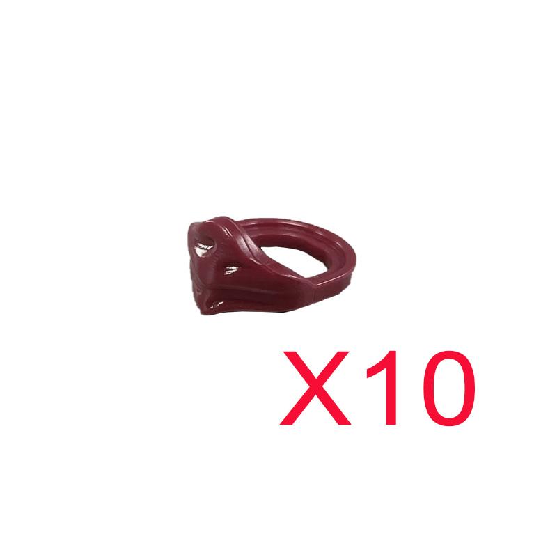 MOC Military Building Blocks Accessories Figure Soldier Ninja Helmet Toy Hat Mini Brick Scarf Mask Knee Pads Gift Toys X027