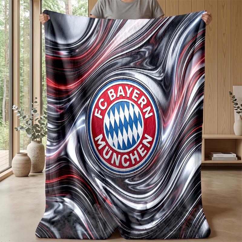 Bayern Munich Theme blanket Soft Flannel Blanket Plush Throw Blanket Cozy Sofa Bed Blanket for Home Decor