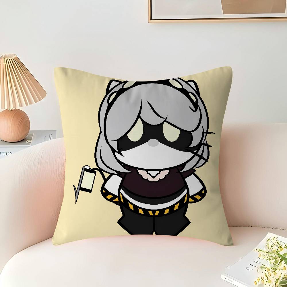 

Anime Murder Drones Stitch Lucky Dragon Pillow Cover Sofa Cushion Cover Home Room Decoration Children Gift 12x12Inch