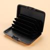 Aluminum Anti-Theft Wallets RFID Blocking Credit Card Holder RFID Wallet Metal Waterproof ID Card Case Coin Purse For Men Women