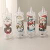 Christmas LED Flameless Candle Xmas Snowman Santa Reindeer Flickering Fake