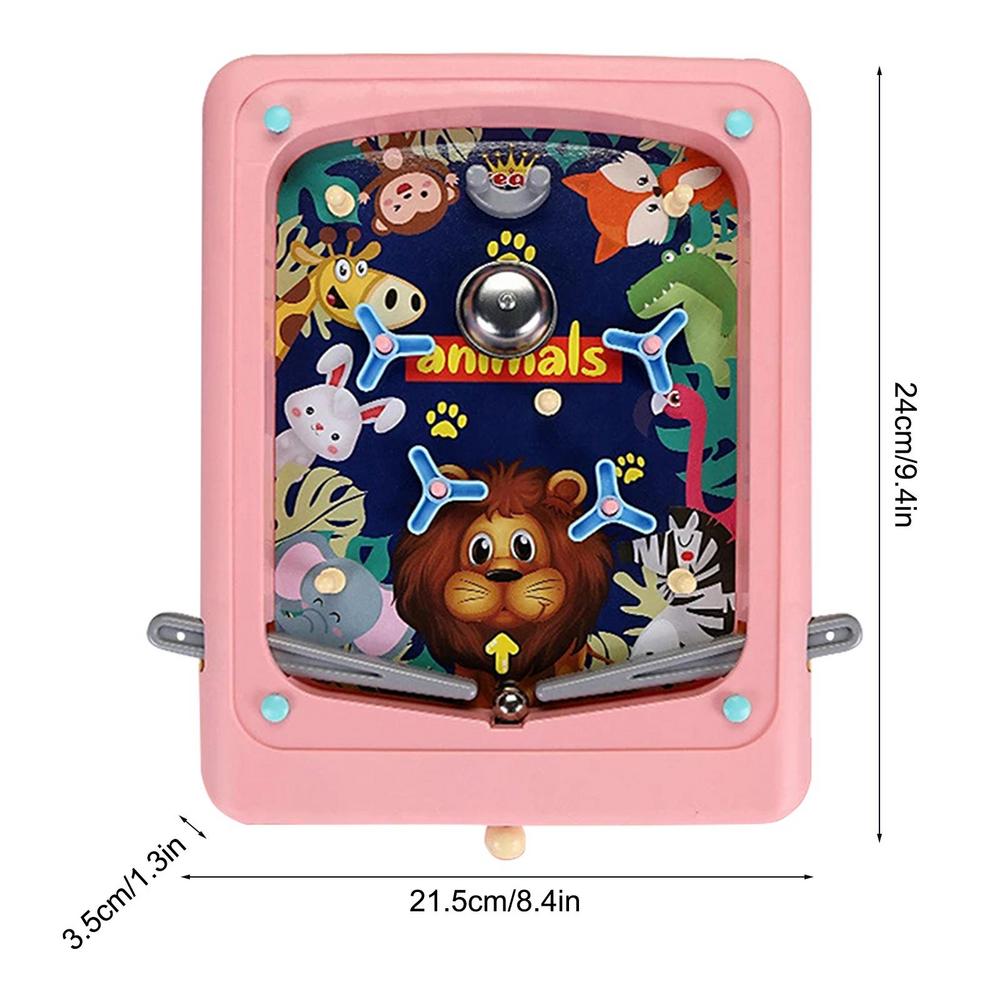 Mașină de Pinball Arcade Creativă Distractivă Jucării Educative Interactive Părinte-Copil Jocuri de Masă cu Tragere pentru Copii Cadouri de Ziua de Naștere