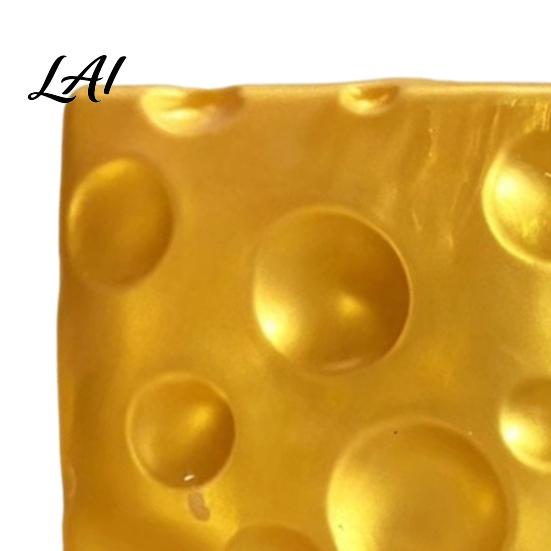Büro-Fidget-Spielzeug Goldener Käse Stressabbau-Spielzeug Riesiger Würfel Knetspielzeug Simuliertes Essen Kneifen zur Angstreduktion & gegen Langeweile