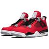 Jordan Air Jordan 4 Abrasion Resistant Mid Top Vintage Basketball Shoes Unisex Red FQ8138-600