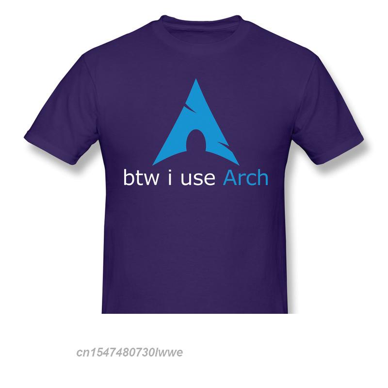 A proposito, uso Arch Anime Clothes Design Linux Programma Sistema Operativo Design Originale Cotone Maglietta Unisex
