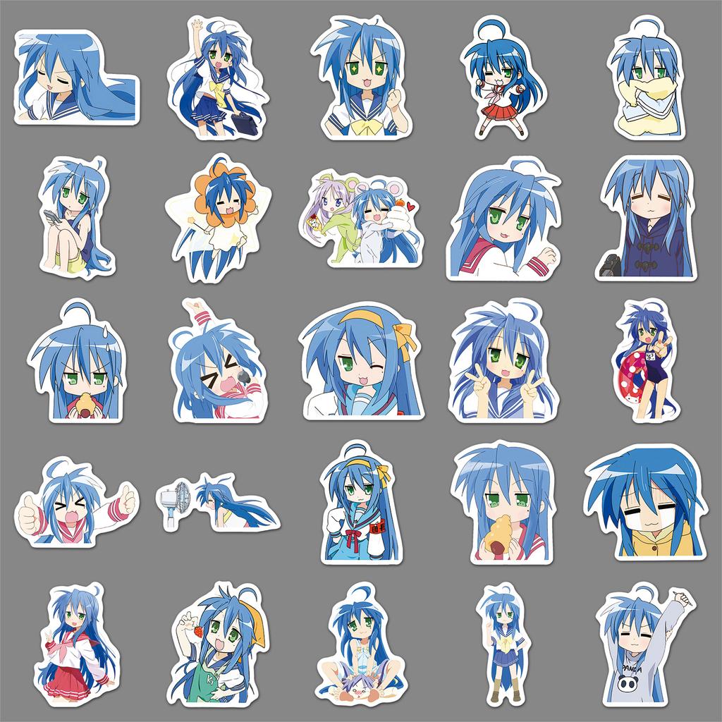 50 Graffiti Stickers Personalized Cartoon Japanese Comics Decorative Mobile Phone Case Suitcase Stickers