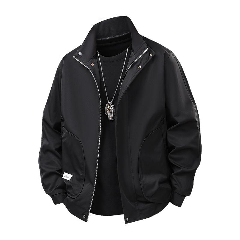 

Весенне-осенняя новая мужская куртка, куртка американского пилота большого размера, мужской бейсбольный костюм, весенне-осенняя куртка со стойкой 8XL